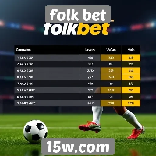 Comparação de odds oferecidas no folk bet