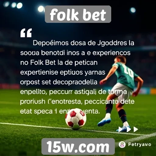 Depoimentos de jogadores sobre a experiência no Folk Bet