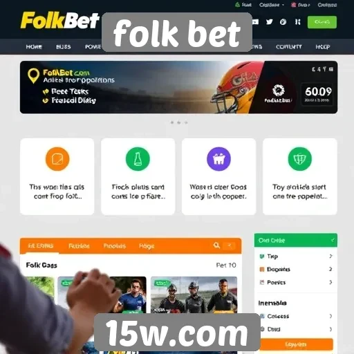 Análise de funcionalidades do site Folk Bet