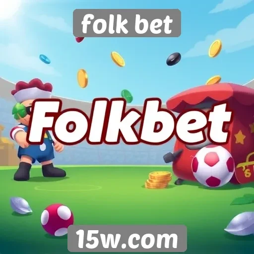 Variedade de jogos disponíveis na plataforma Folk Bet